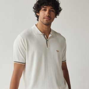 Polo Collar Cotton T-shirt